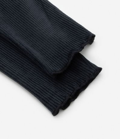 Pantalón Legging Infantil en Terciopelo con Moña - Talle 0 a 18 meses 3
