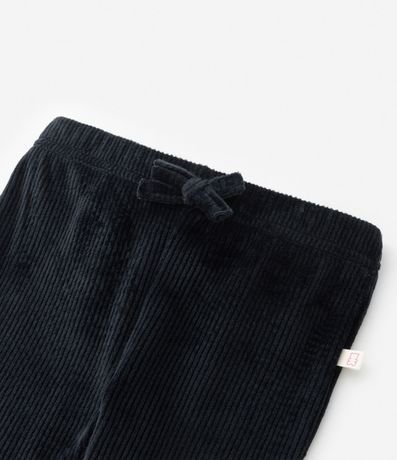 Pantalón Legging Infantil en Terciopelo con Moña - Talle 0 a 18 meses 5