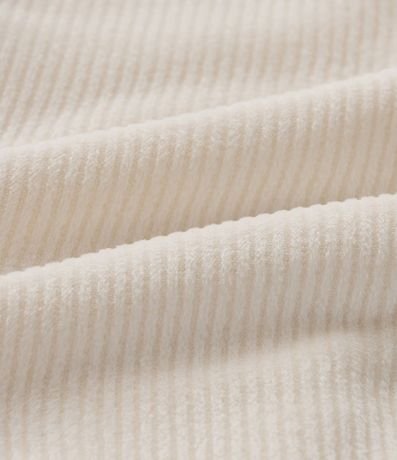 Pantalón Legging Infantil en Terciopelo con Moña - Talle 0 a 18 meses 3