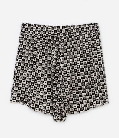 Salida de Playa Short con Estampa Cocoteros Curve & Plus Size 6