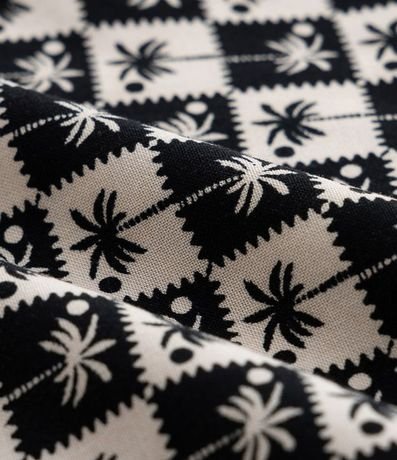 Salida de Playa Short con Estampa Cocoteros Curve & Plus Size 7