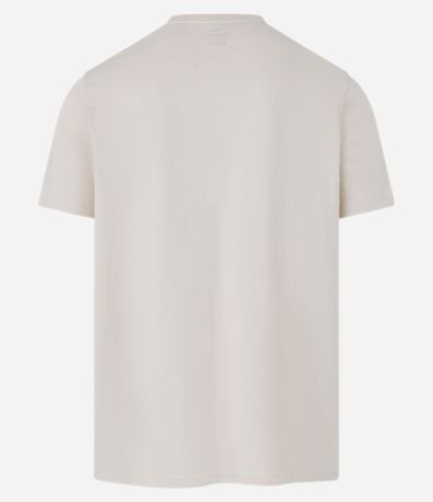 Remera Regular en Algodón con Estampa Elementos Naturaleza 5