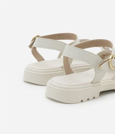 Sandalia Infantil con Detalle Trenzado con Brillos Molekinha - Talle 26 al 36 2