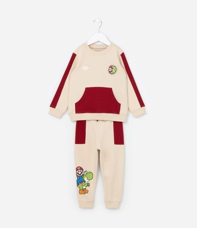 Conjunto Infantil con Recortes y Estampa Super Mario - Talle 2 a 6 años