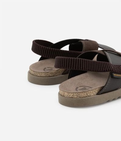 Sandalia Infantil en PU con Tiras Cruzadas Molekinho - Talle 20 a 26 2