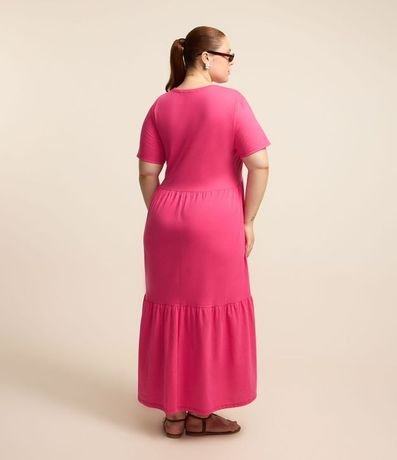 Vestido New Midi en Algodón con Babados Curve & Plus Size 2