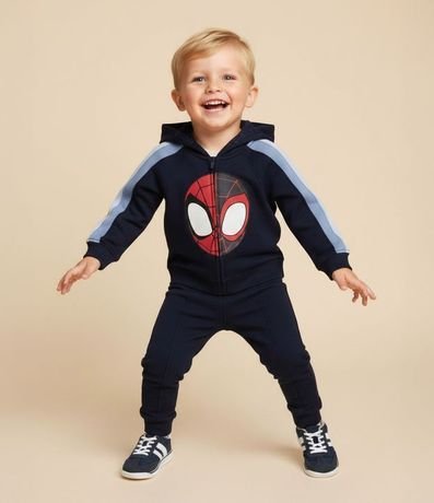 Conjunto Infantil en Algodón con Estampa Spidey - Talle 2 a 6 años 1