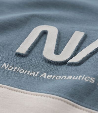 Saco Infantil con Estampa en Relieve NASA - Talle 5 a 14 años 6