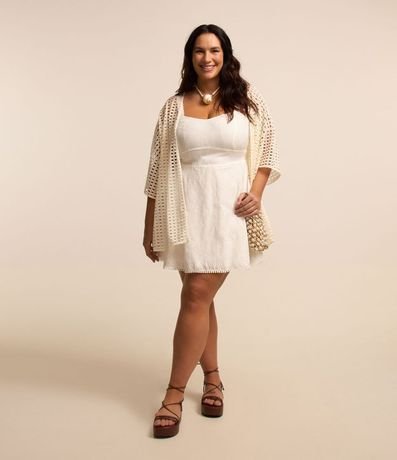 Vestido Corto Sin Mangas en Laise Curve & Plus Size 2