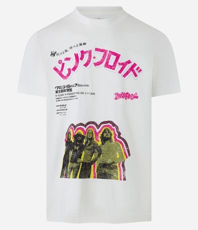 Remera Comfort en Algodón con Estampa Pink Floyd 4