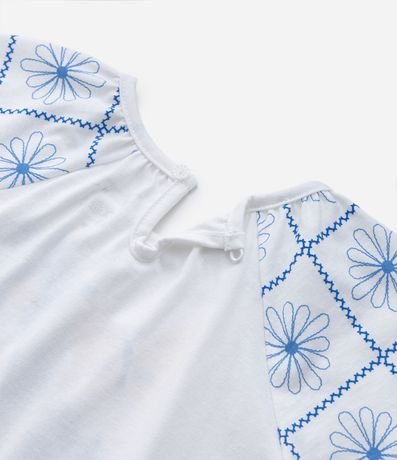 Conjunto Infantil con Estampa Flor y Mariposa - Talle 1 a 5 años 4