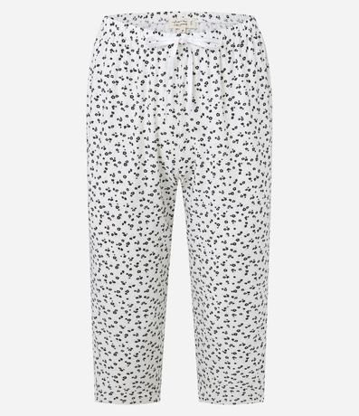 Pijama Capri con Estampa Floral y Tacto Suave 8