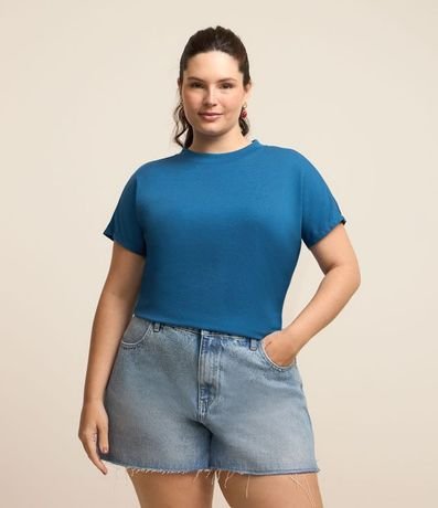 Blusa en Ribana sin Sisa Curve & Plus Size 2