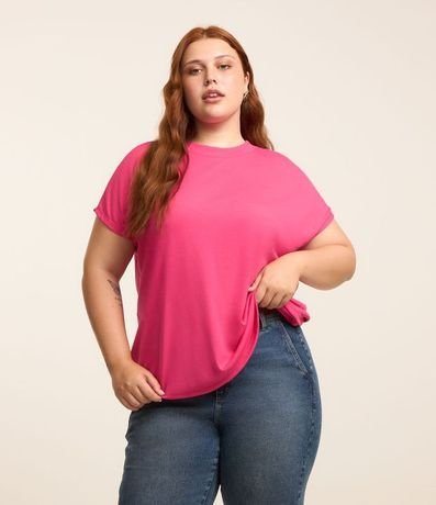 Blusa en Ribana sin Sisa Curve & Plus Size