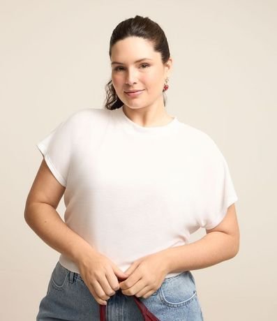 Blusa en Ribana sin Sisa Curve & Plus Size 1