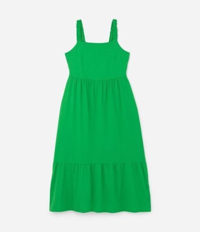 Vestido Midi en Algodón con Volados Curve & Plus Size 7