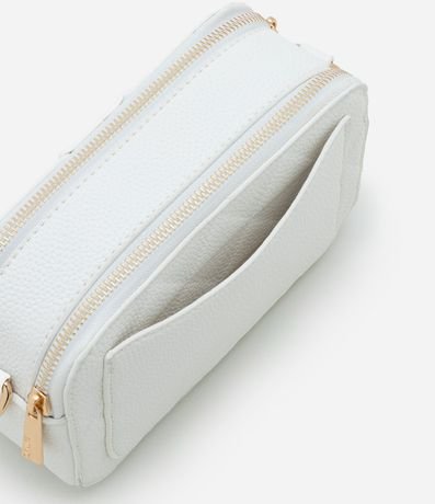Bolsillo Transversal Pequeña en PU con Textura en Relieve 4
