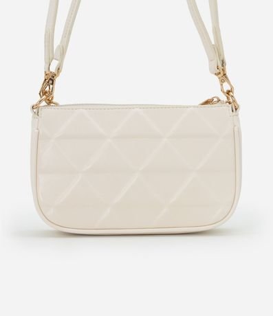 Bolsillo Baguette Pequeña en PU con Detalle de Cadena Embossed 4