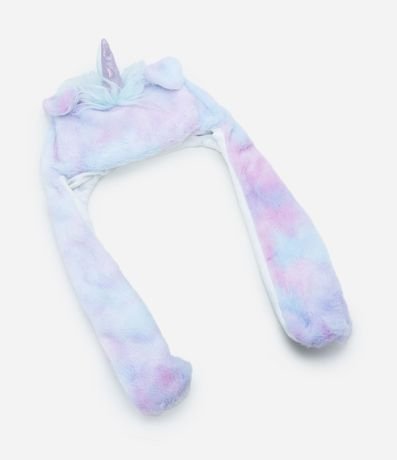 Gorro Infantil con Estampa Unicórnio - Talle único
