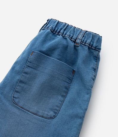 Pantalón Infantil en Jeans con Bolsillos Cargo - Talle 5 a 14 años 4