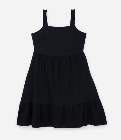 Vestido Corto en Algodón y Escote Cuadrado Curve & Plus Size 5