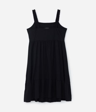 Vestido Corto en Algodón y Escote Cuadrado Curve & Plus Size 6