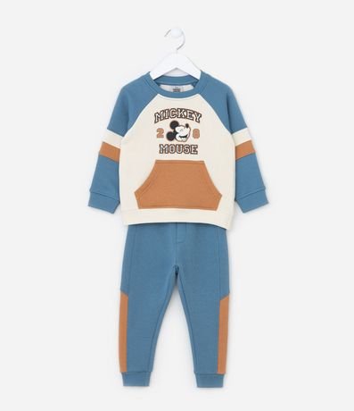 Conjunto Infantil con Recortes y Estampa Mickey - Talle 1 a 6 años