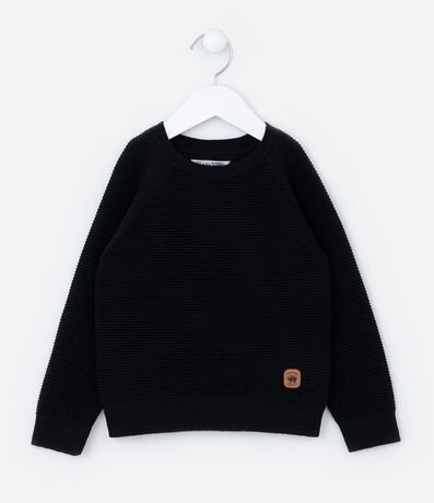 Buzo Infantil de Punto Texturizado y con Mangas Raglán - Talle 1 a 4 años 1