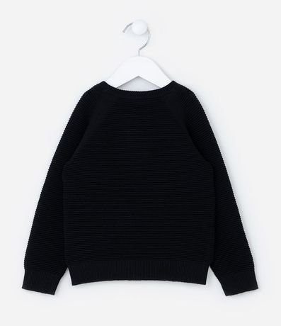 Buzo Infantil de Punto Texturizado y con Mangas Raglán - Talle 1 a 4 años 2