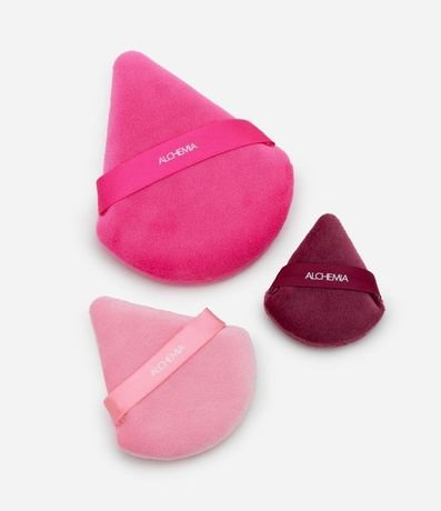 Kit 03 Esponjas Velvet Alchemia