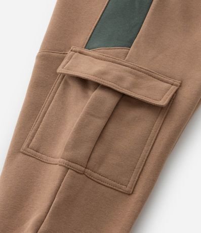 Pantalón Infantil en Algodón con Bolsillos Cargo - Talle 5 a 14 años 6