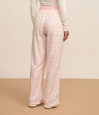 Pantalón de Pijama en Franela de Cuadros 3