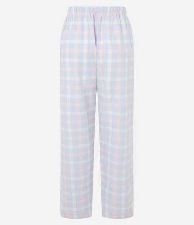 Pantalón de Pijama en Franela de Cuadros 6