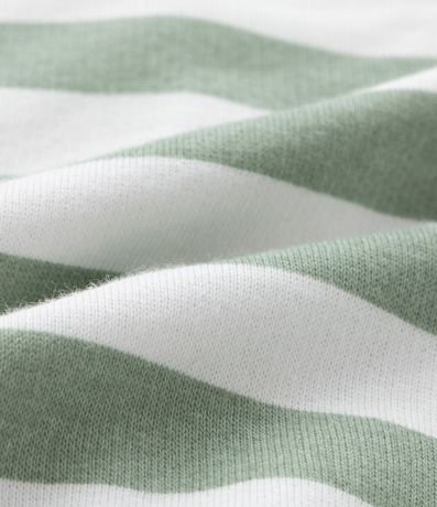 Enterito Infantil con Estampa de Rayas y Dino - Talle 0 a 18 meses 3