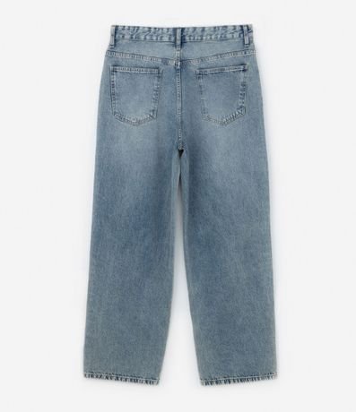 Pantalón Baggy en Jeans con Bordado Tribal 7