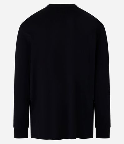 Remera Comfort en Algodón con Manga Larga 7