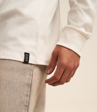 Remera Comfort en Algodón con Manga Larga 3