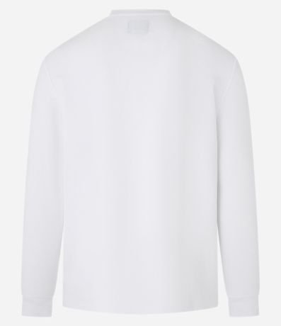 Remera Regular en Algodón con Textura 8