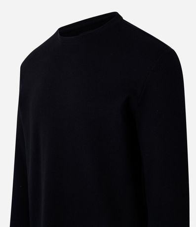 Remera Regular en Algodón con Textura 6