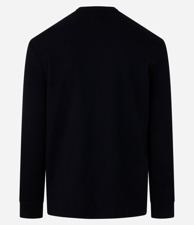 Remera Regular en Algodón con Textura 6