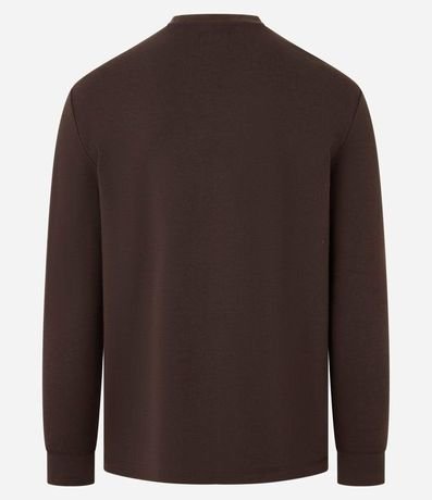 Remera Regular en Algodón con Textura 8