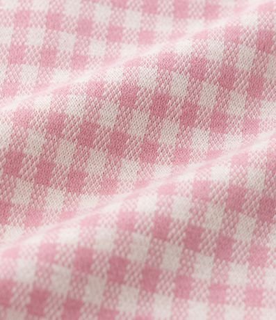 Pantalón Flare Infantil con Estampa de Cuadros Vichy - Talle 1 a 5 años 3