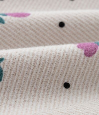 Vestido Infantil con Media Can Can y Estampa Tulipa - Talle 1 a 5 años 7