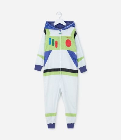 Pijama Jumper Infantil en Fleece con Estampa Buzz Lightyear - Talle 2 a 8 años