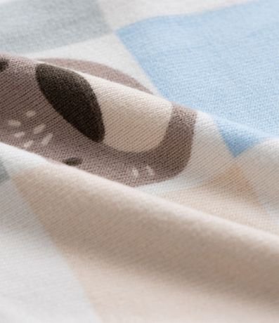 Pijama Infantil Tricosado con Estampa Animalitos y de Cuadros - Talle 2 a 6 años 10