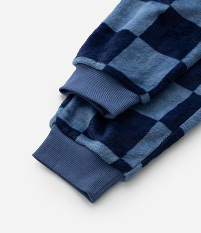 Pijama Infantil en Fleece con Bordado Racer - Talle 5 a 14 años 9