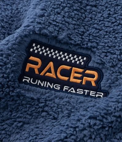 Pijama Infantil en Fleece con Bordado Racer - Talle 5 a 14 años 11