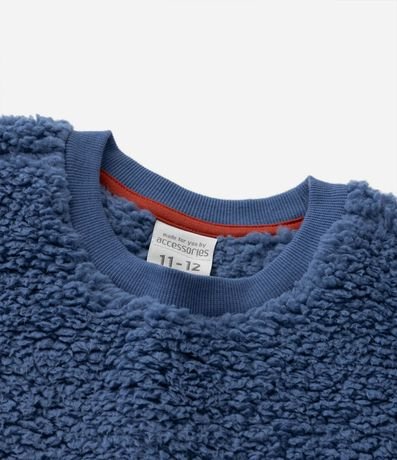 Pijama Infantil en Fleece con Bordado Racer - Talle 5 a 14 años 6