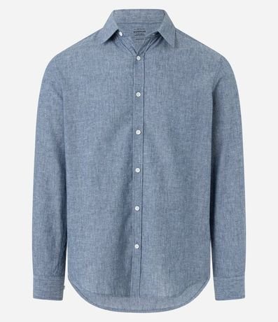 Camisa Manga Larga en Lino 5