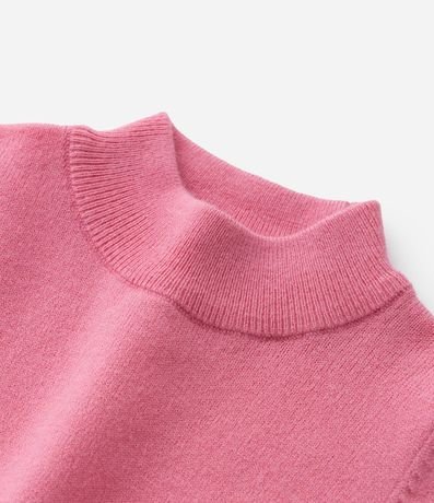 Blusa Infantil en Rib con Cuello Alto - Talle 1 a 5 años 5